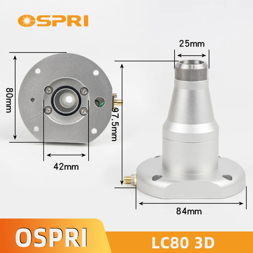 Ospri TRA Laserdüsen-Sensoranschluss LC218 LC40 LC80 LC608 LC1508 Kapazitätssensor für OSPRI Faserlaser-Schneidkopf – Detail 10