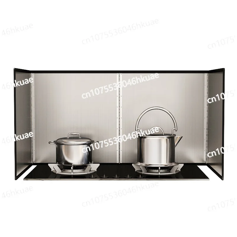 Stainless Steel Kitchen Supplies Cooking Insulation Splash-proof Hot Baffle