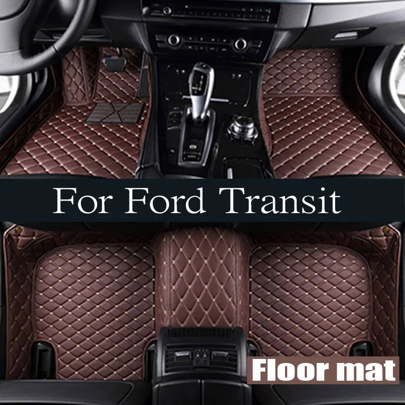 

Floor Mat for Ford Transit Tourneo MK6 MK7 2009~2014 Panel Parts Foot TPE Liner Interior Carpet Pad Custom Cover Rug Accessories