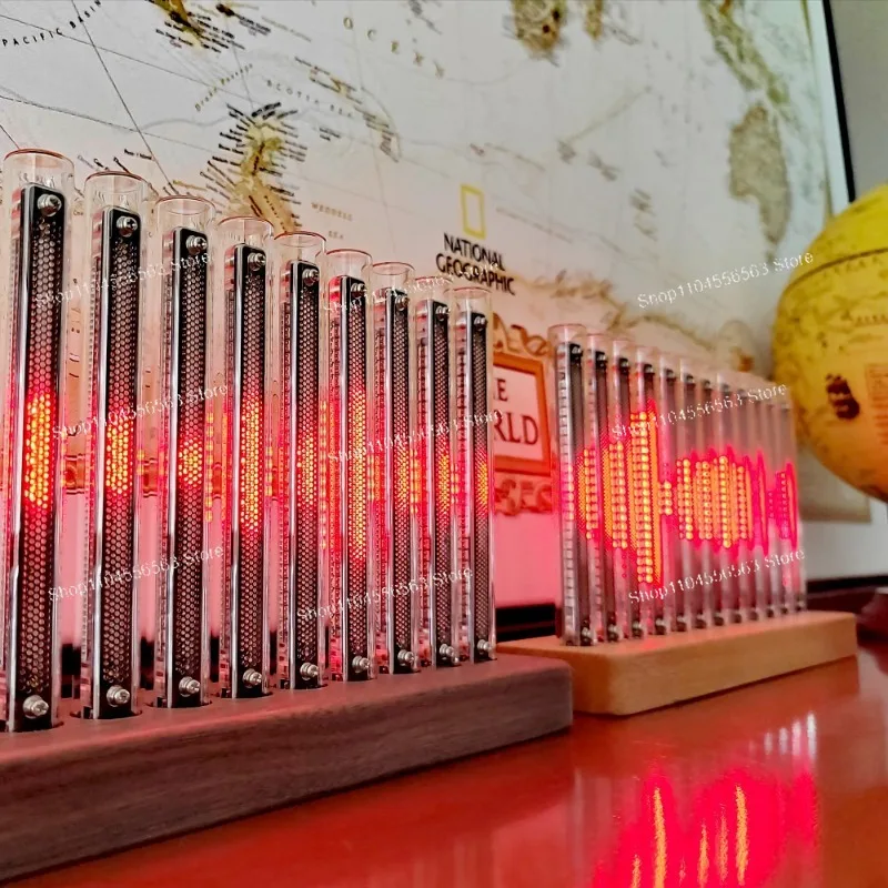 Neon Glow Spectrum Rhythm Light - RGB Sound-Activated Punk Gift Level Lamp