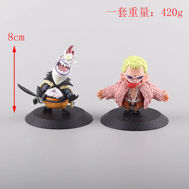 Anime One Piece Figures Model Dolls Toys Cute Luffy Oka Shichibukai Ace Boa Hancock Jinbe Collection Toys Hot Sale