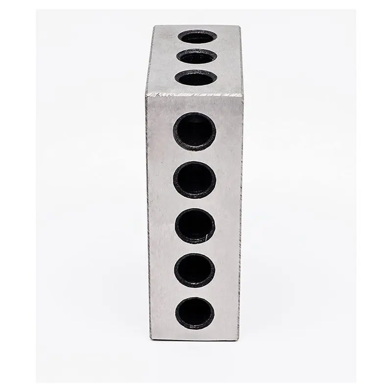 A34R Acciaio di precisione 1-2-3 blocchi (1" X 2" X 3") - Confezione da 2, 23 fori in 123 coppie di configurazione