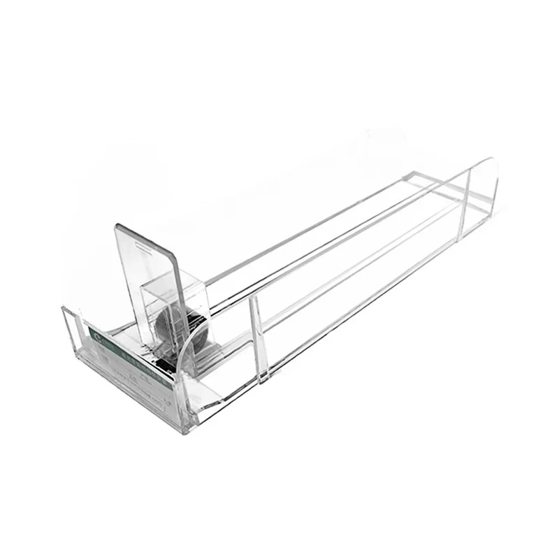 15pcs Wide 7.5cm Plastic Shelf Automatic Refill Pushing Supermarket Pusher Rack Cigarettes Products Unibody Single Side