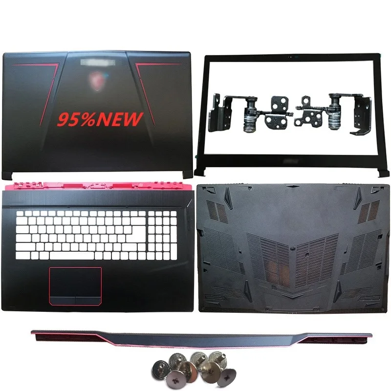 

Laptop For MSI GE73 GE73VR 7RF-006CN Laptop LCD Back Cover/Front Bezel/Hinges/Hinges Cover/Palmrest/Bottom Case 3077C1A213HG017