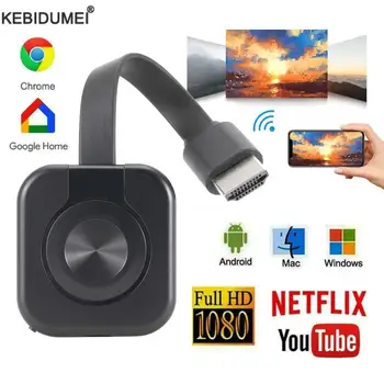 WiFi alıcısı ses Video verici telefon projektörü HDMI iOS Android PC TV alıcısı için yansıtma ekran adaptörü