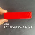 2.5X10CM-Red