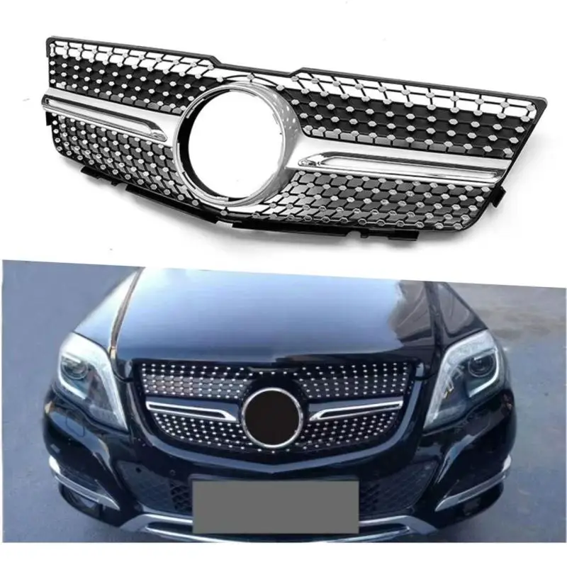 

For 2013-2015 Mercedes Benz GLK Class X204 Modified with Full Sky Star Grille ABS Material