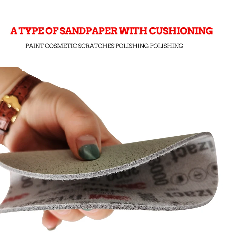 3M 02085 Pyramid Disc Sponge Ssandpaper P3000 P5000 Precision Grind 6\