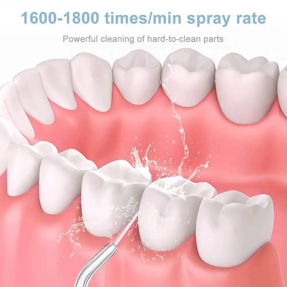 5 طرق عن طريق الفم الري USB قابلة للشحن المياه الخيط المحمولة جهاز تخليل الأسنان بالماء جيت 300 مللي الري الأسنان نظافة الأسنان