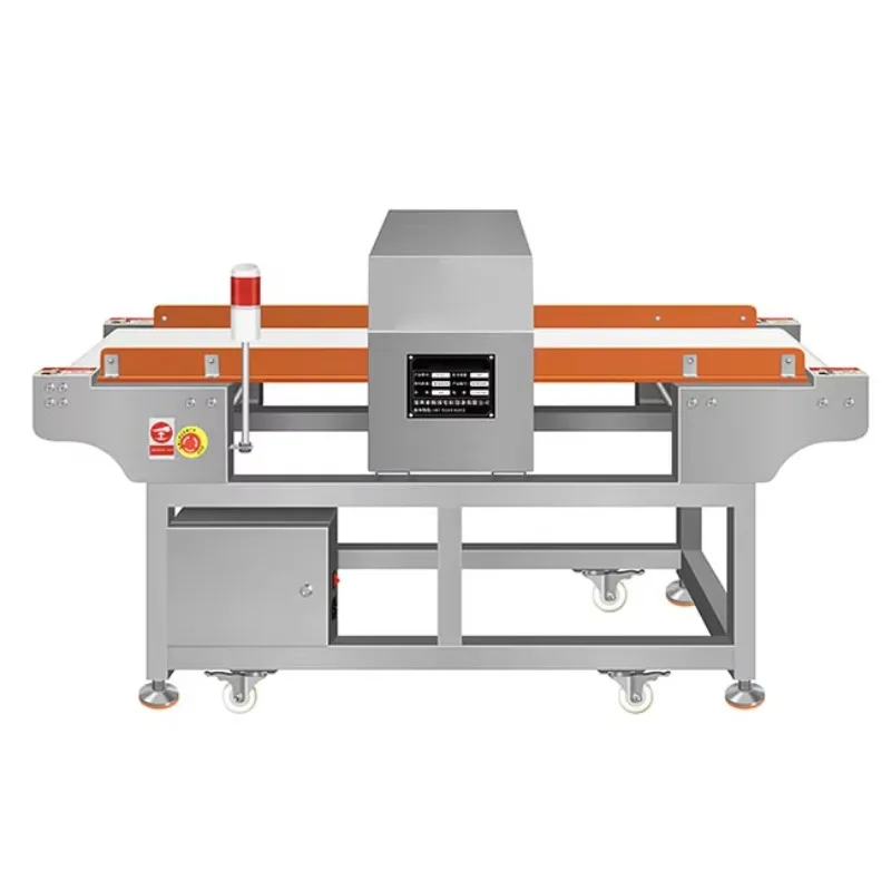 Stainless Steel Full Digital Intelligent Auto Rejection Conveyor Belt Food Grade Metal Detector Machine