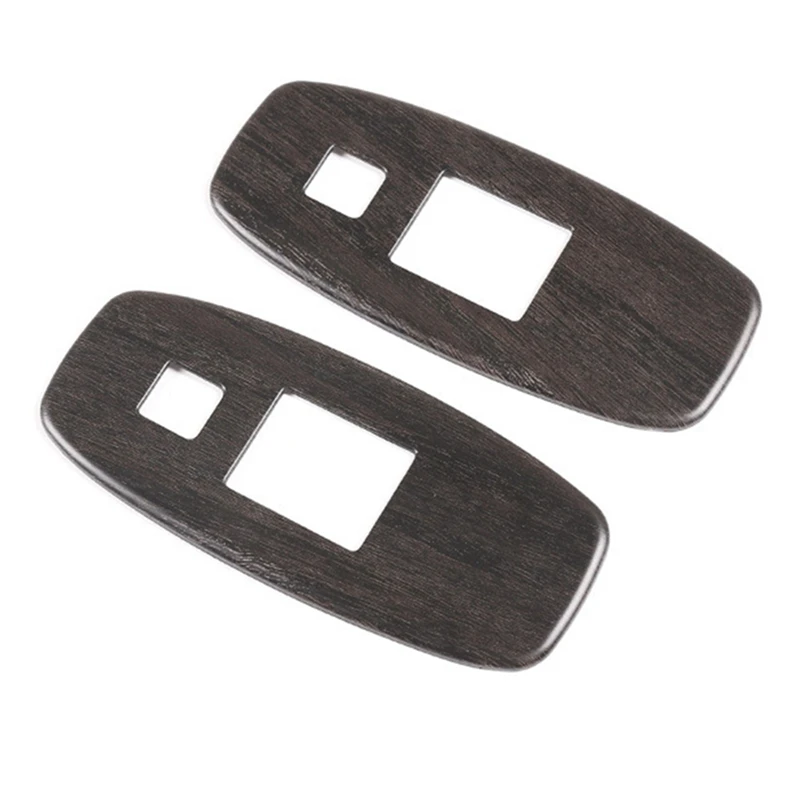 Car Oak Wood Grain Seat Back USB Port Panel Frame Trim For Land Rover Defender 90 110 2020-2021