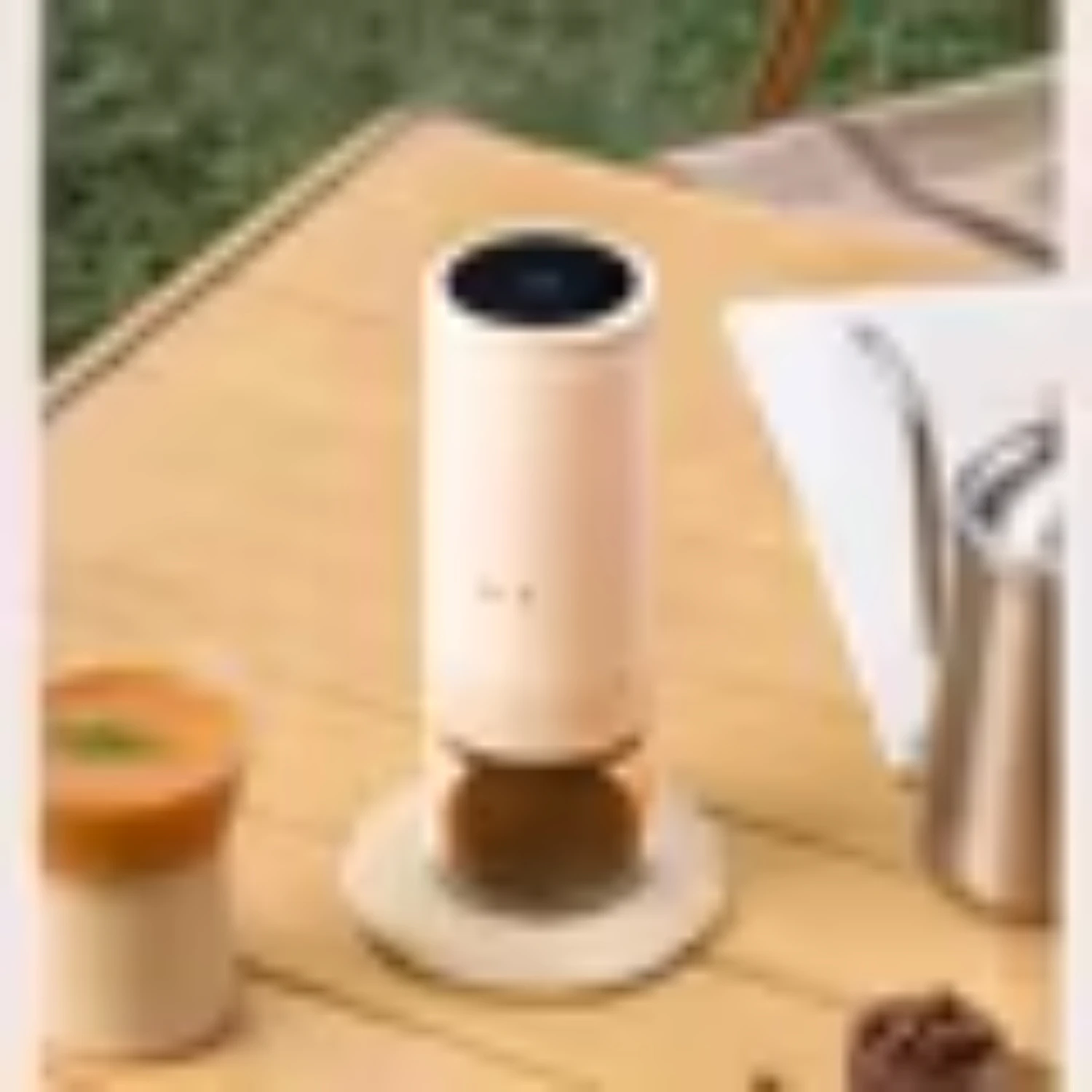 White Coffee Shop Portable Coffee Grinder Household Automatic Grinding Machine Coffee Accessories Coffee And Tea Tools