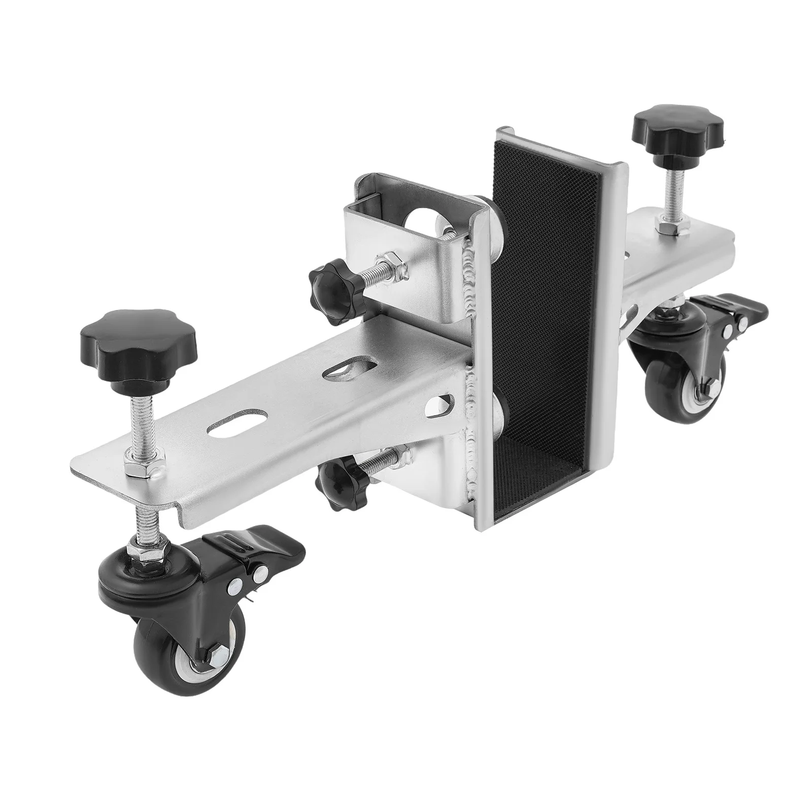 Herramienta de instalación de puertas de 2 piezas, Kit de instalación de puertas de transporte de paneles pesados con 4 soportes de placa de presión de 300 libras