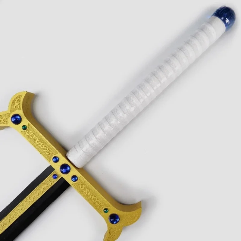 Large Dracule Mihawk Katana Eagle Sword Wooden Ninja Knife Anime Cosplay Prop Real Full Size Japanese Katana Samurai Sabre Toy