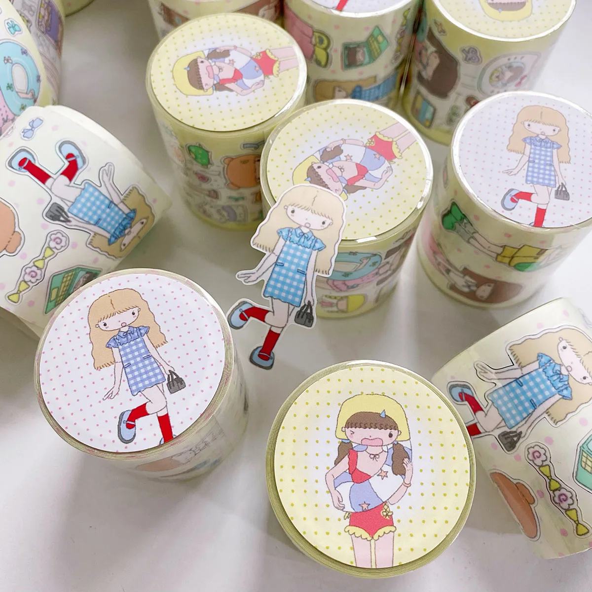 1Pc Washi Tape Decorative Masking Tape for Scrapbooking Stationery Cute Stickers For Arts Diy Crafts Album Journal Planner