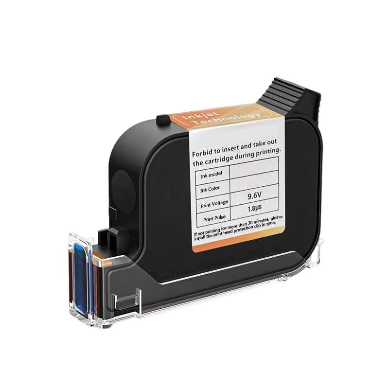 Baiyi Ink Cartridge 12.7mm Quick Dry Original Solvent 0.5 inch Eco for Inkjet Ink Jet Printer