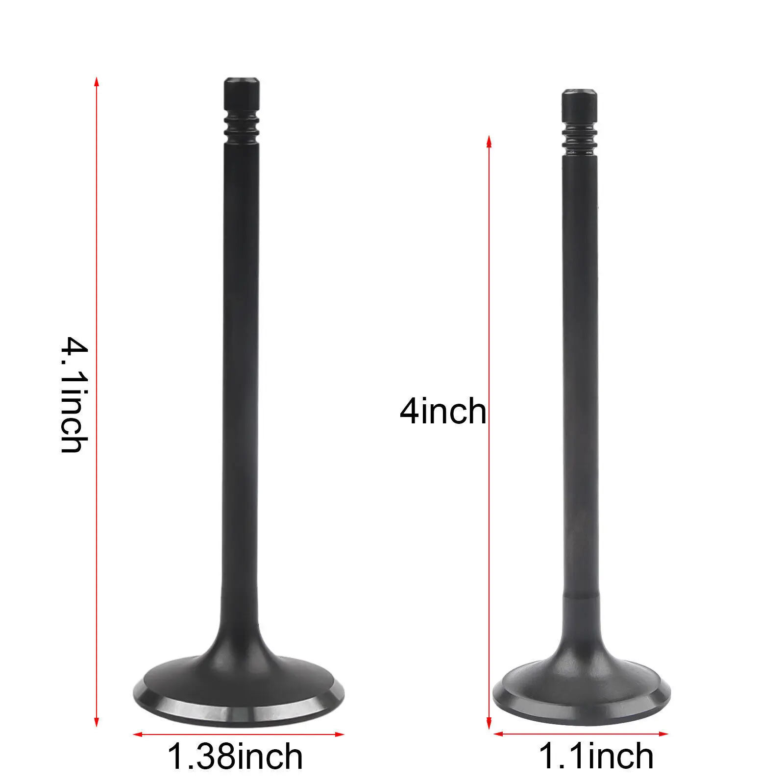 12596034 12615936 24434464 24454518 NEW Intake Exhaust Valves for 2007-2017 Chevrolet GM Buick Saturn 2.0/2.4L Engine