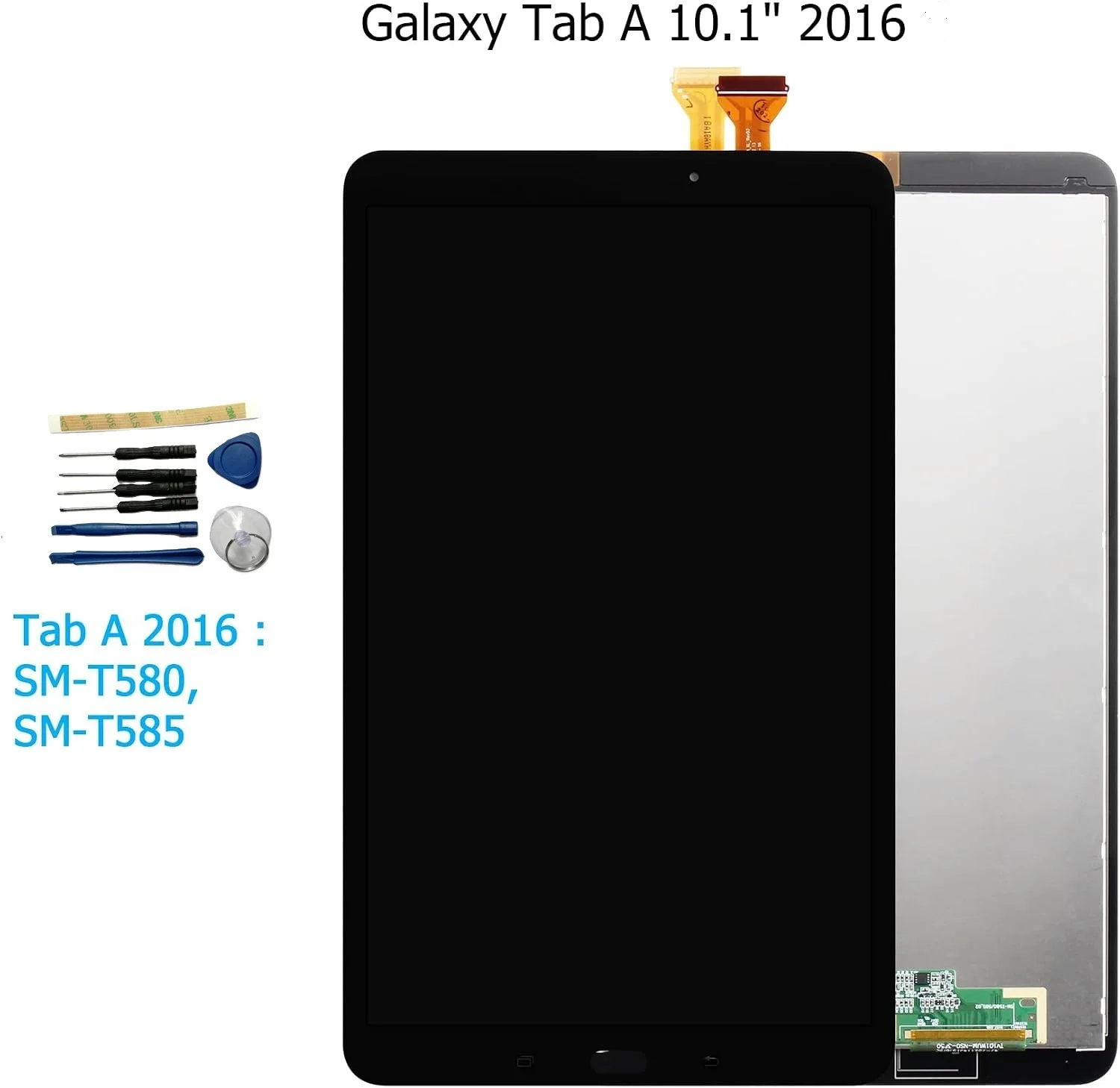 lcd-display-assembly-compatible-for-galaxy-tab-a-101-2016-sm-t580-t585-t587-touch-screen-digitizer-tools