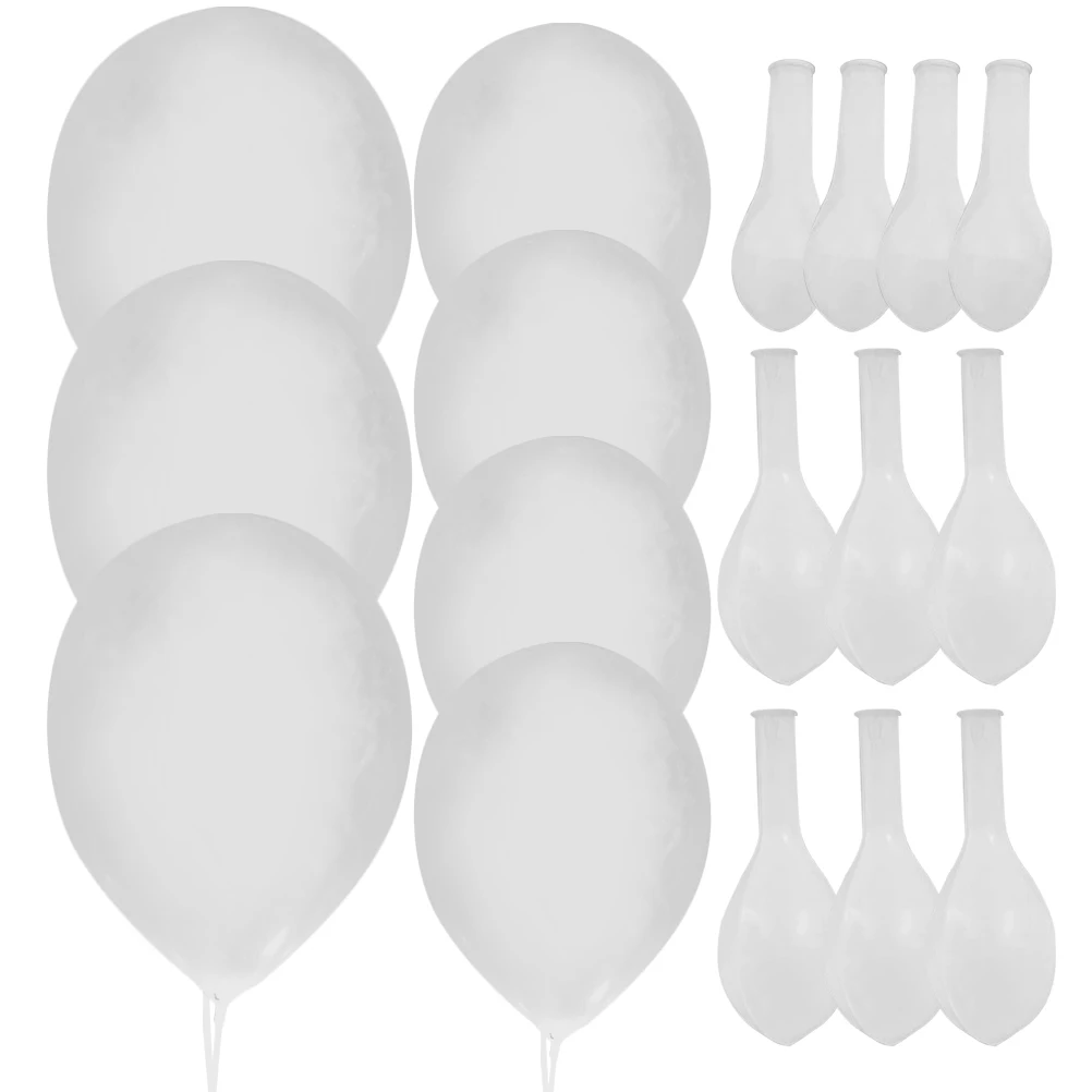 

200Pcs Clear Latex Balloons Transparent Party Props Birthday Wedding Baby Shower Festival Decoration Clear Balloons