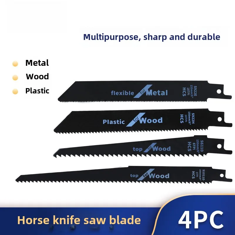 Lâmina de serra Sabre 4PC para máquina de corte de madeira
