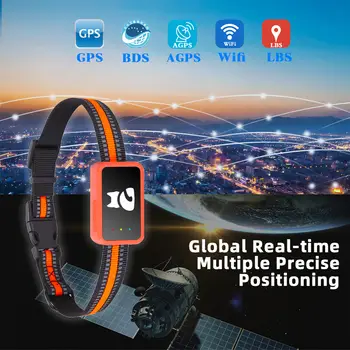 4G GPS寵物追蹤器語音監控器寵物狗貓GPS防丟迷你追蹤器IP67防水GPS定位器免費APP電子圍欄 8 最佳銷售 狗狗GPS - №4