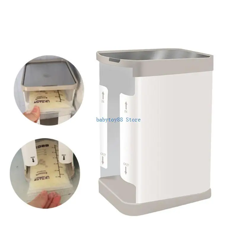 Y4UD Tragbare Mutter Milch Lagerung Container Box Lebensmittel-grade PP Kunststoff Stillende Mutter Milch Lagerung Turm