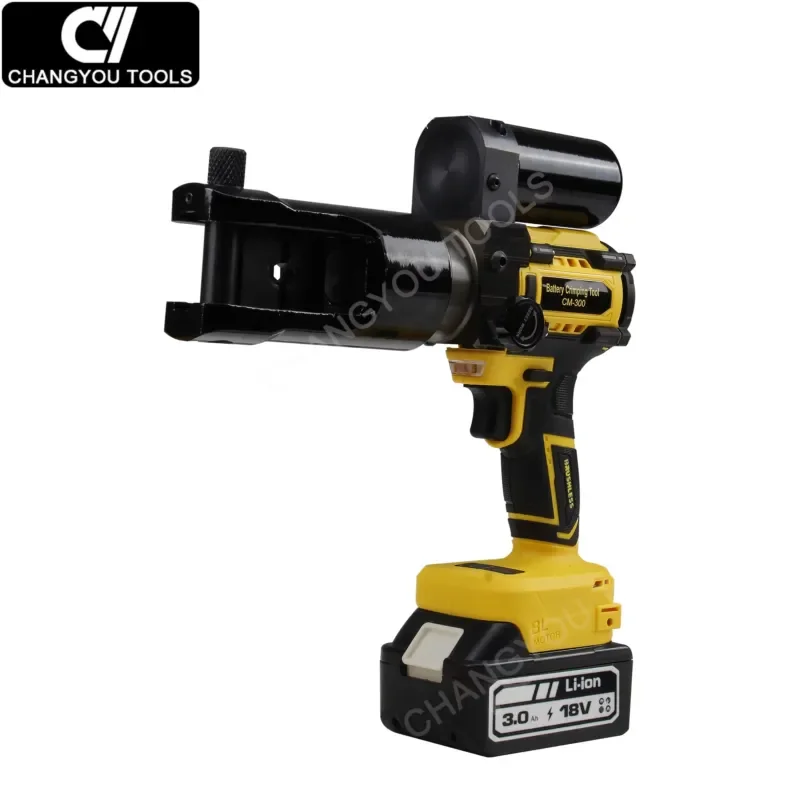 Applicable to CM-300 Rechargeable Hydraulic Pliers Electric Crimping Tool Battery Powered Wire Terminal Pressing Device for