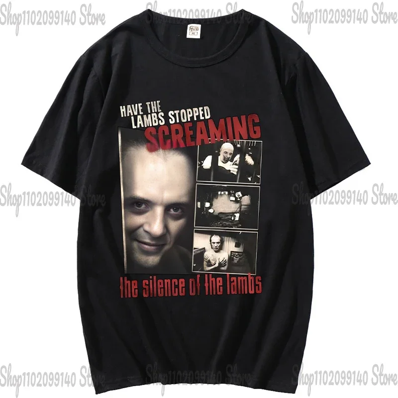 Silence Of The Lambs Stopped Screaming Men'S T Shirt Hannibal Lecter Hopkins Top Tee Shirt