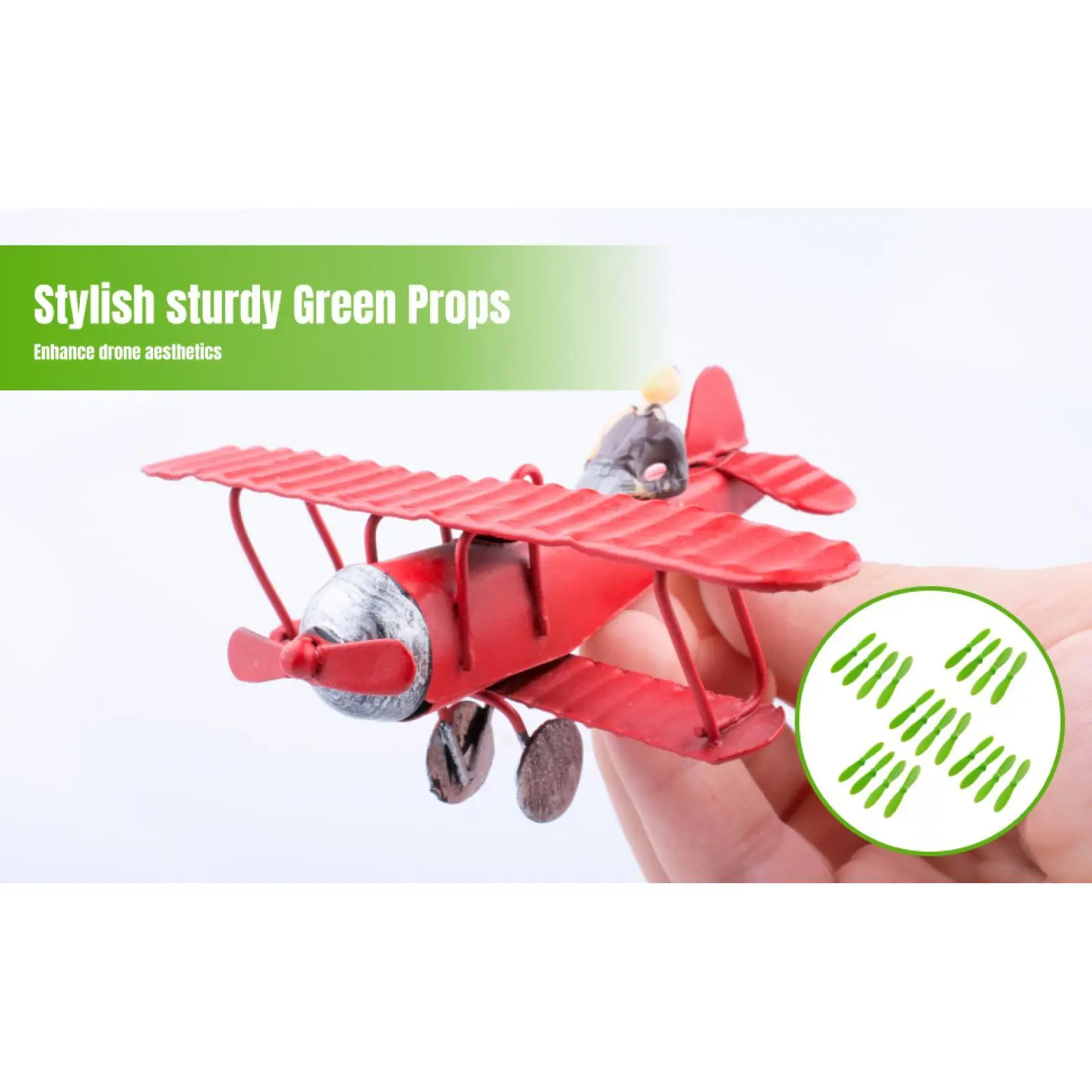 Plastic Propeller Kit Drone Components Folding Propellers for Cheerson CX-10 20 Piece Set