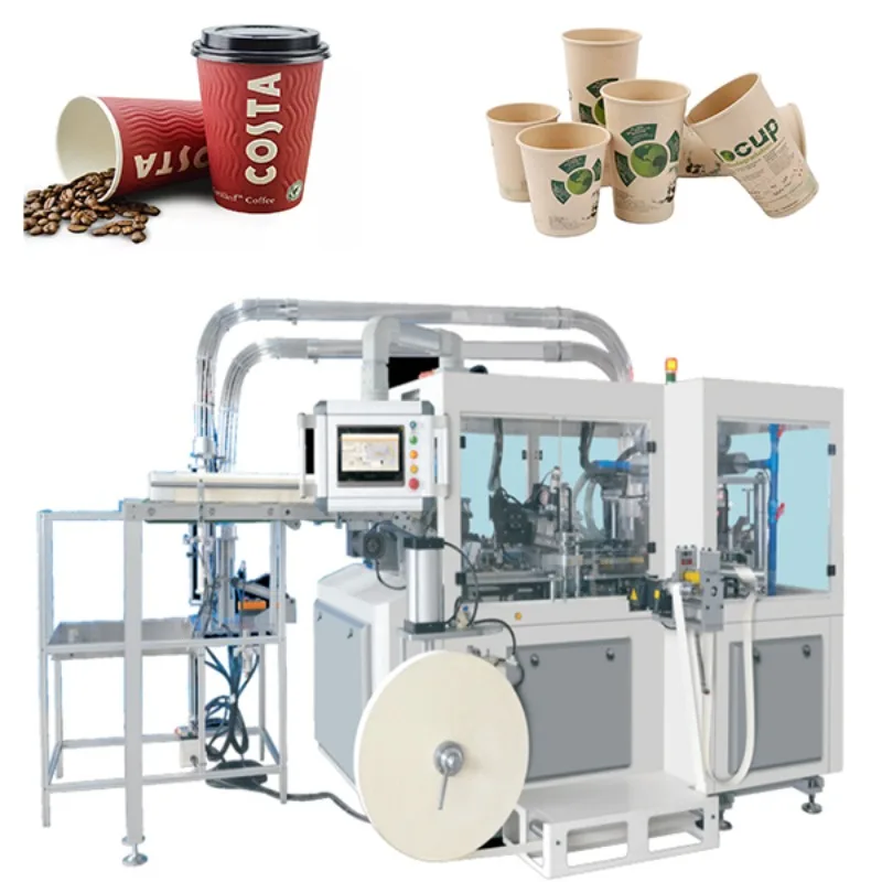 Paper Cup Machine Fully Automatic Double Wall Paper Product Making Machinery Disposable Cup Paper Making Machine For Coffee Cup