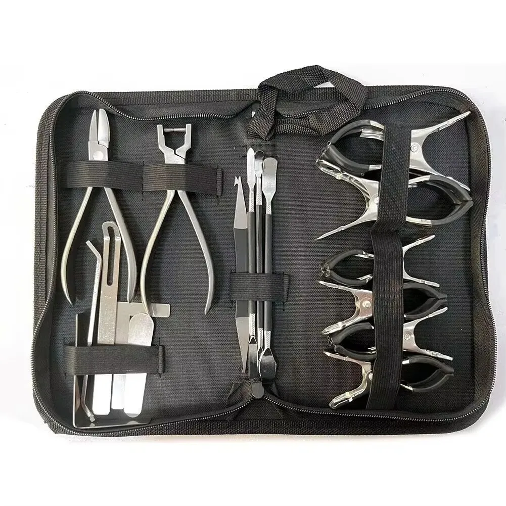 

17Pcs Stainless Steel Saxophone Repair Tool Kit Adjustable Portable Musical Instrument Maintenance Set for Musicians​