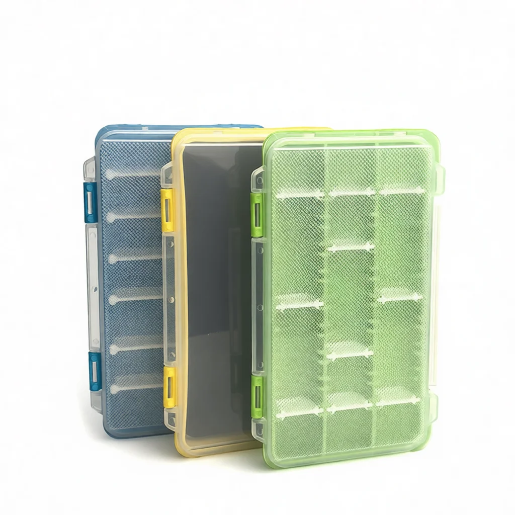 Fishing Tackle Box Modular Storage Case Removable Dividers Lure Bait Organizer For Spoon Hooks Accessories Box