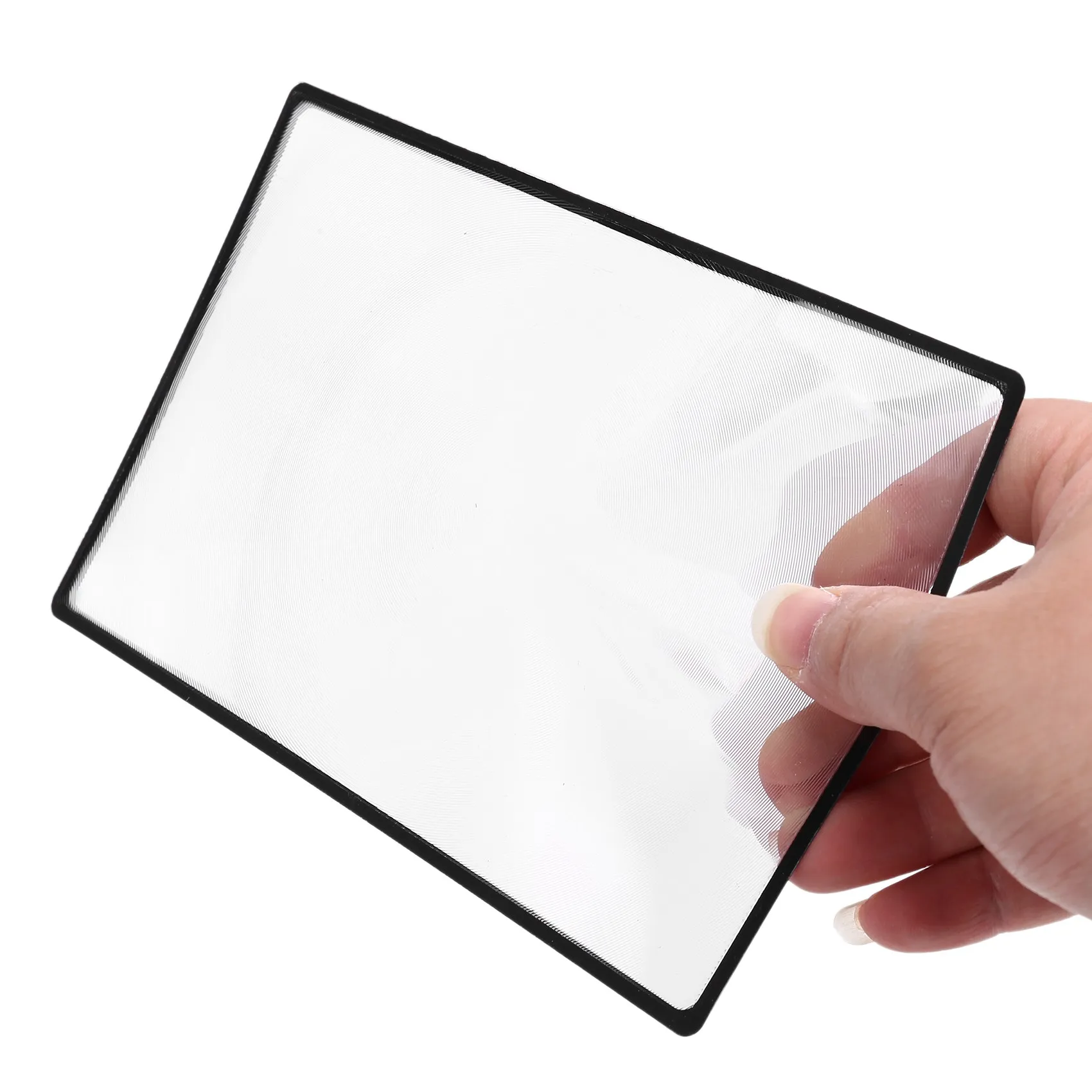 HOT Reading support sheet Magnifier Magnifying glass 3-zoom Black