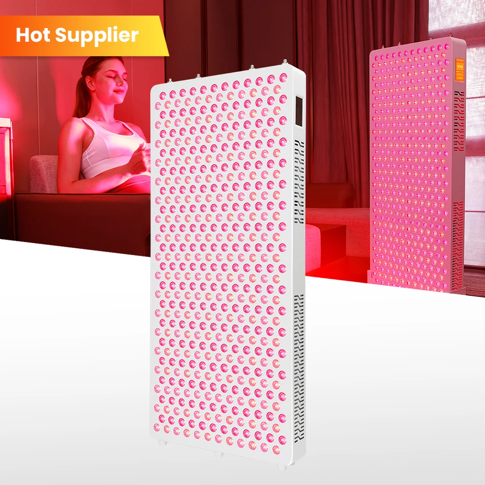 Near Infrared Light Therapy Dual Chip 660nm 850nm High Power Red Light Panel Red Light Therapy Device For Pain Relief