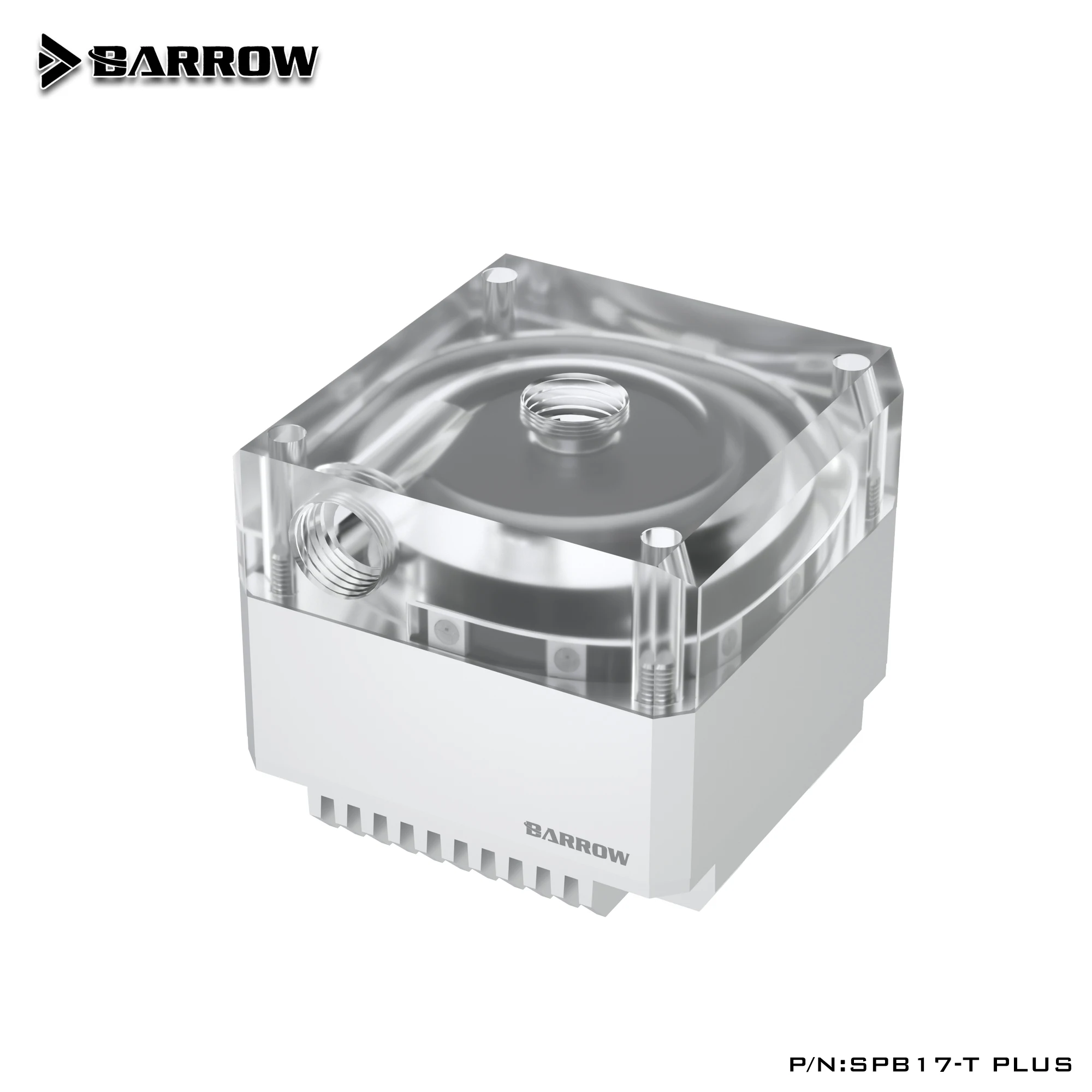 Barrow SPB17-T PLUS LRC2 RGB Water Cooling Pump for Water Distribution Board with Heatsink 17W 960L