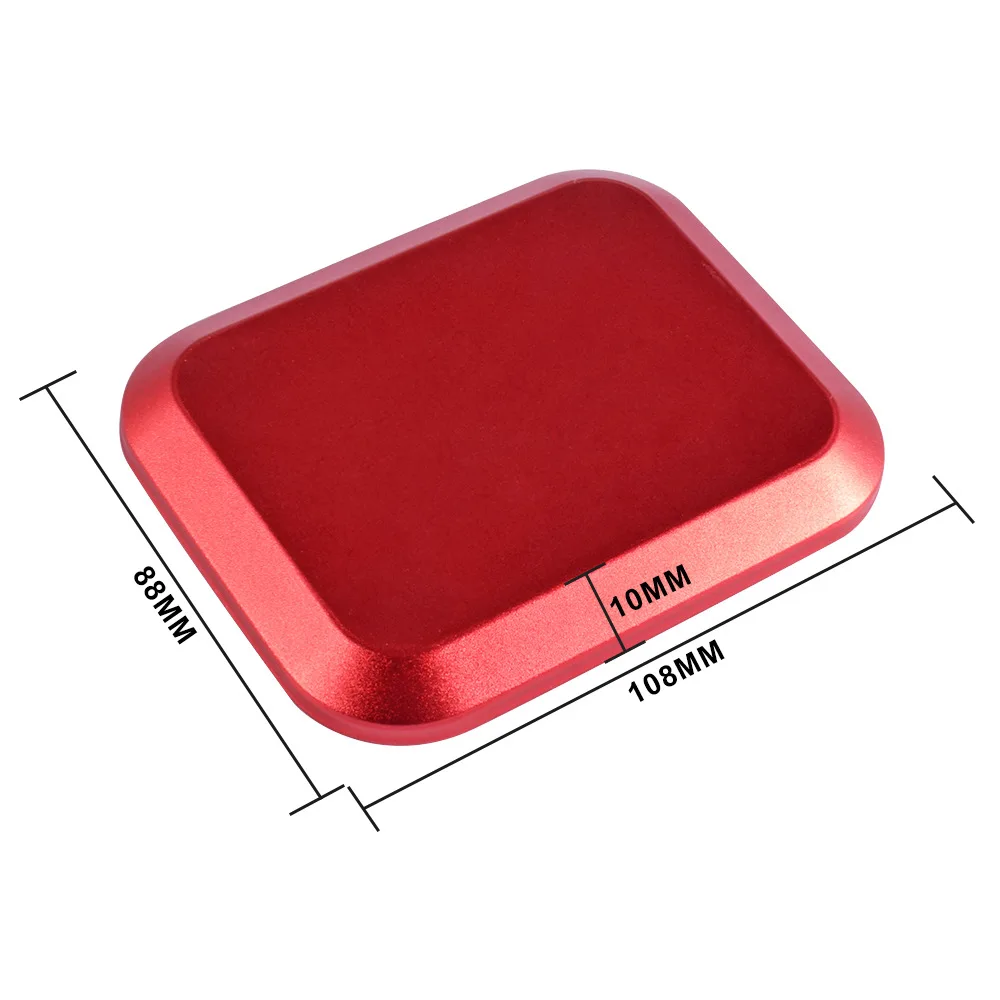 TYHM RC 나사 트레이, 마그네틱 패드 알루미늄 합금 자석 나사 디스크 보관 플레이트, RC 비행기 자동차 보트 수리 도구용