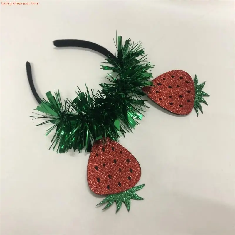 

F92D уникальный обруч для волос с фруктовой тематикой, головной убор в гавайском стиле, повязка на голову для косплея для встреч