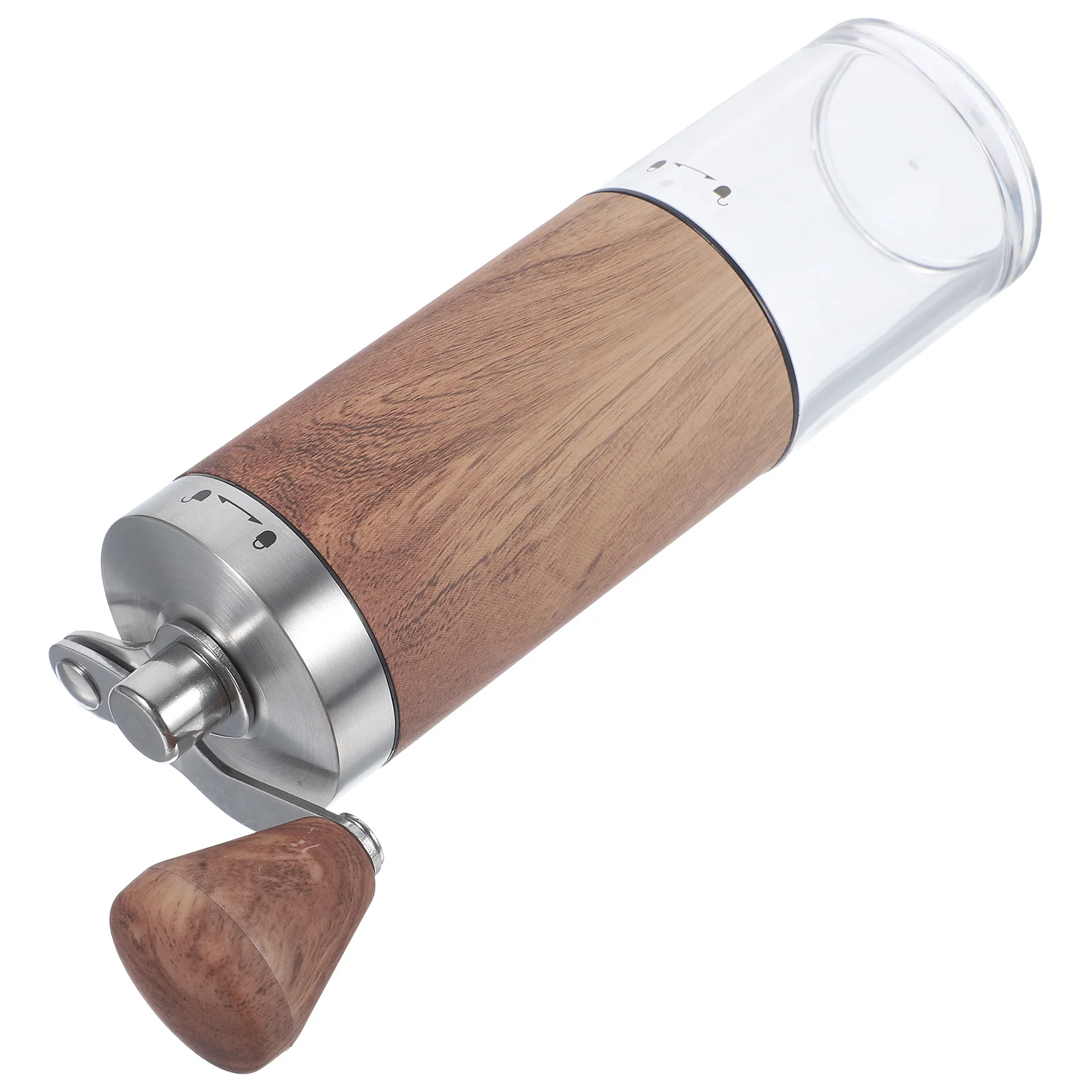 

Manual Coffee Bean Mill Hand Crank Portable Espresso Tool Stainless Steel Ceramic ABS As Material for Camping