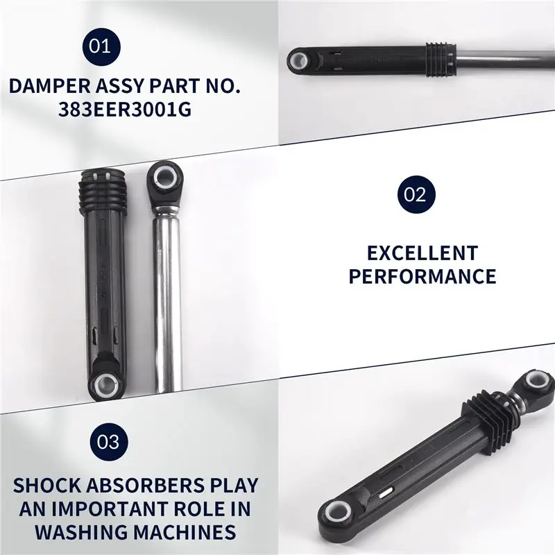 [B25B!】 3Piece Washer Shock Absorber 383EER3001G 4901ER2003A Accessories For Washing Machine 383EER3001F,383EER3001H