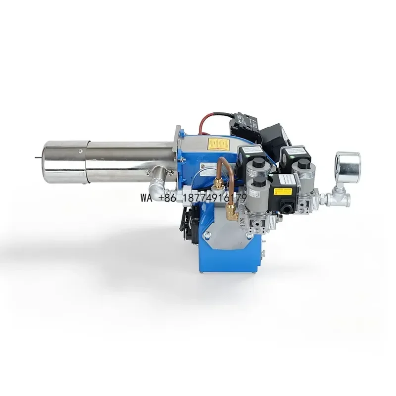 wmwmnu 1PC Industrial Gas Burner Ultra-low Nitrogen Natural Gas Liquefied Gas Burner 100000 kcal Industrial Boiler Fire