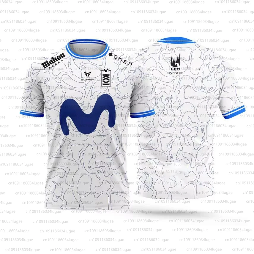 

2025 New KOI Esports Club Game Enthusiasts CSGO League of Legends Game Men's and Women's Casual Summer T-shirt Comfort