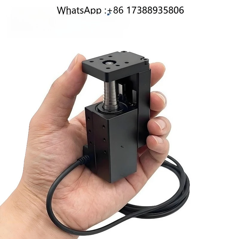 Micro Electric Servo Cylinder with High Precision Force Control 0.01N 1g Linear Actuator for Precision Assembly