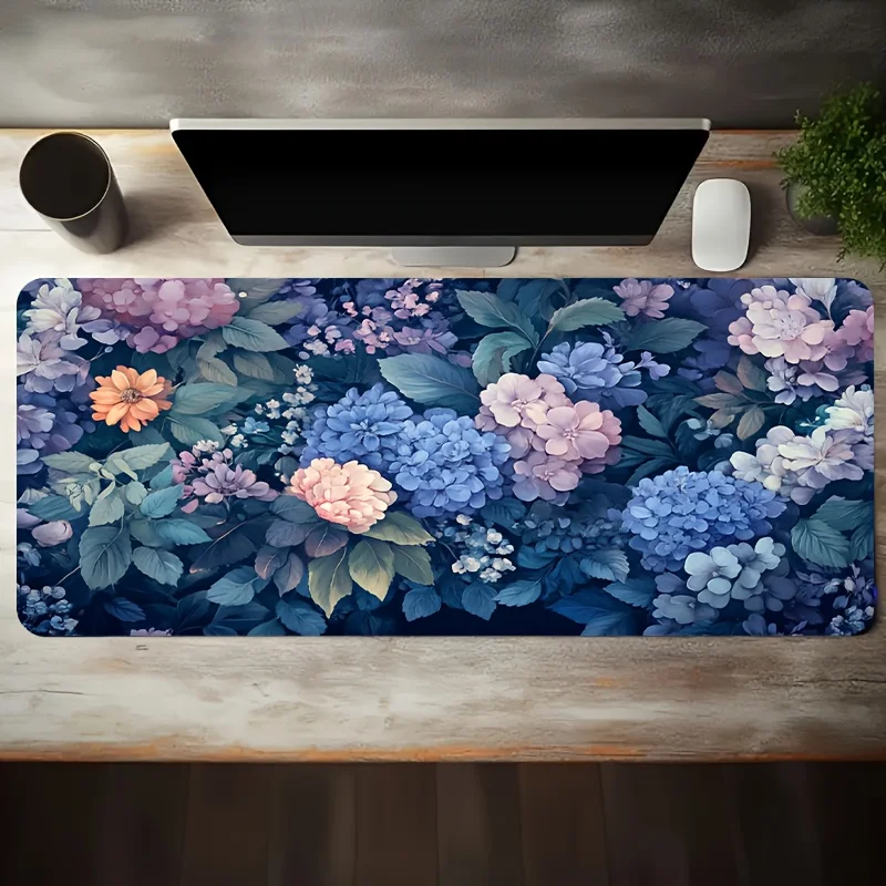 CIFBUY Large Gaming Mouse Pad  Vintage Oil Painting Non-slip Washable Rubber Base Oversized Desk Mat Office Computer Decor