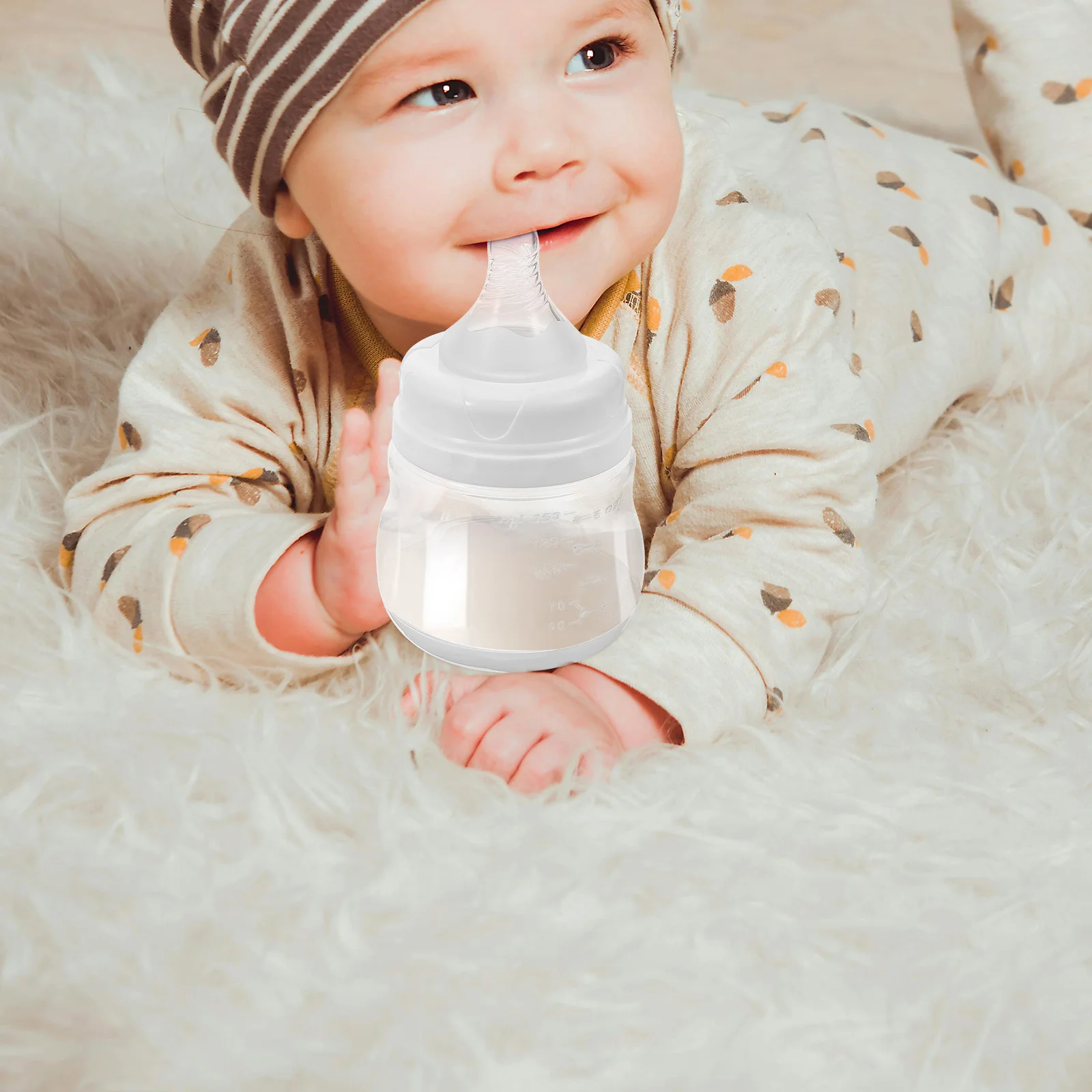 150 مللي زجاجة تخزين حليب الثدي واسعة الرقبة مانعة للتسرب مادة البولي بروبيلين المحمولة آمنة للرضاعة الطبيعية حاوية الحليب رعاية الطفل