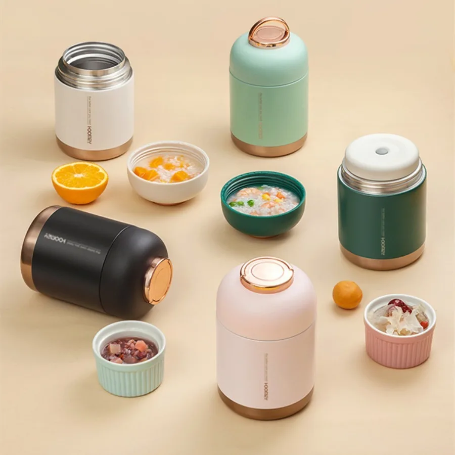 

New Multi-Function Stainless Steel Women's Insulated Bottle Large Capacity Food Grade Portable Handheld Simple Insulated Cup