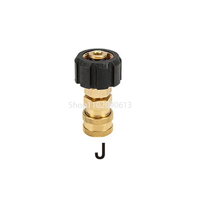 Snelkoppeling Voor Hogedrukreiniger 1/4 "Naar Spuitpistool Toverstaf Lans Bajonetadapter 1/4" Snelkoppelingsmontage Voor Karcher