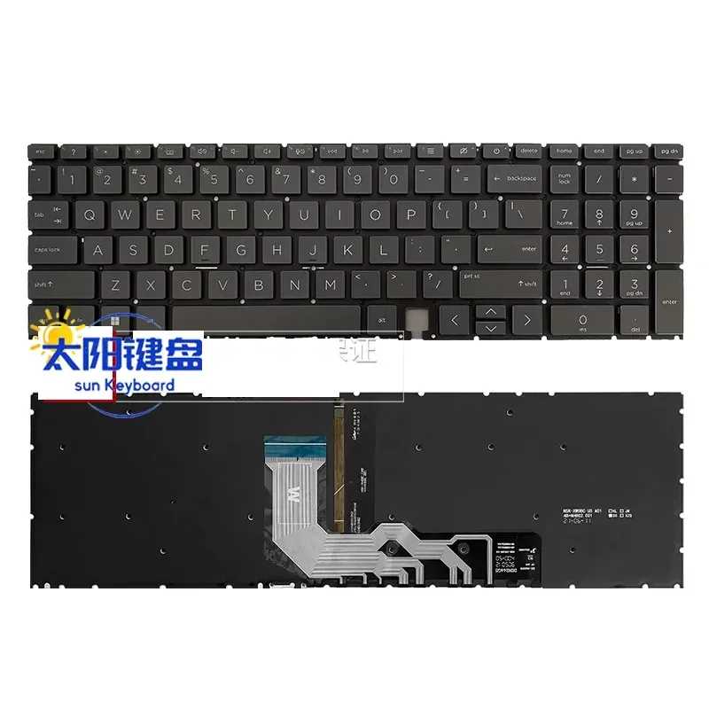 New Keyboard for 15-ED TPN-C149 W140 17-CG 17M-CG 15M 15-AG 15-EE