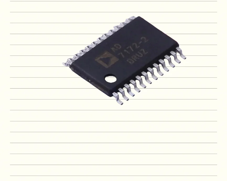 Original genuine AD7172-2BRUZ-RL7 package TSSOP-24 true rail to rail buffer low-power chip integrated