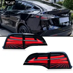 Taillight Assembly for Tesla Model 3 Y Modified Phantom Style LED Rear Tail Light Streaming Turn Signal Car Accessories