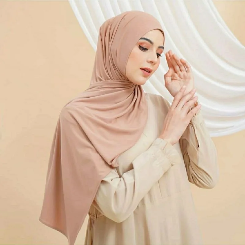 New Instant Loop hijab scarf shawls premium stretchy scarf ready to wear hijab